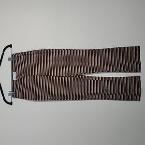 Urban Outfitters Bali Baja Retro Flare Wide Leg Pants Size S Stretchy Y2K Knit